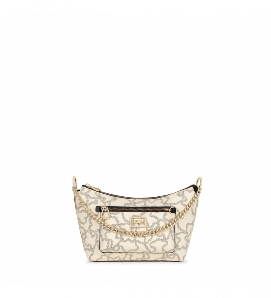 Bolsa de ombro Tous - Baguette K Icon Multi Bege