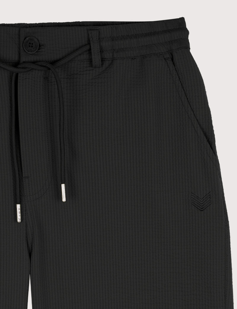 HBT WAFFLE | CHRIS SHORT BERMUDA NOIR