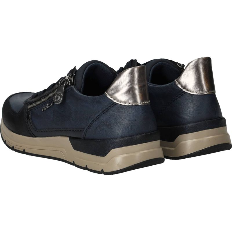 Rieker Sneakers Blauw Dames