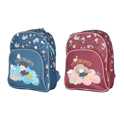 Sac à dos maternelle Harry Potter Chibi - 1 compartiment - Harry ou Hermione - Kid'Abord
