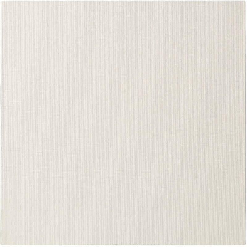 Prêt à peindre carton toilé 50x50cm 3mm - Blanc