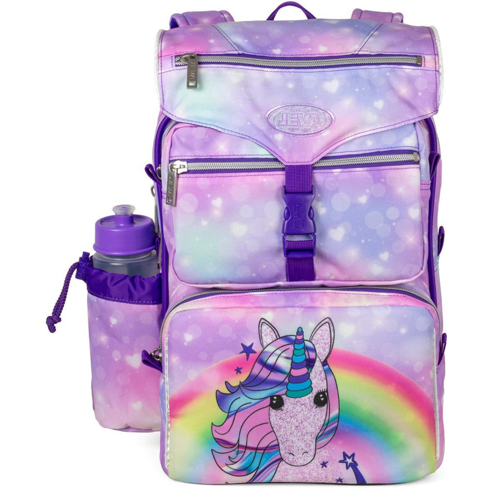 Køb JEVA Unicorn Skoletaske Beginners 313