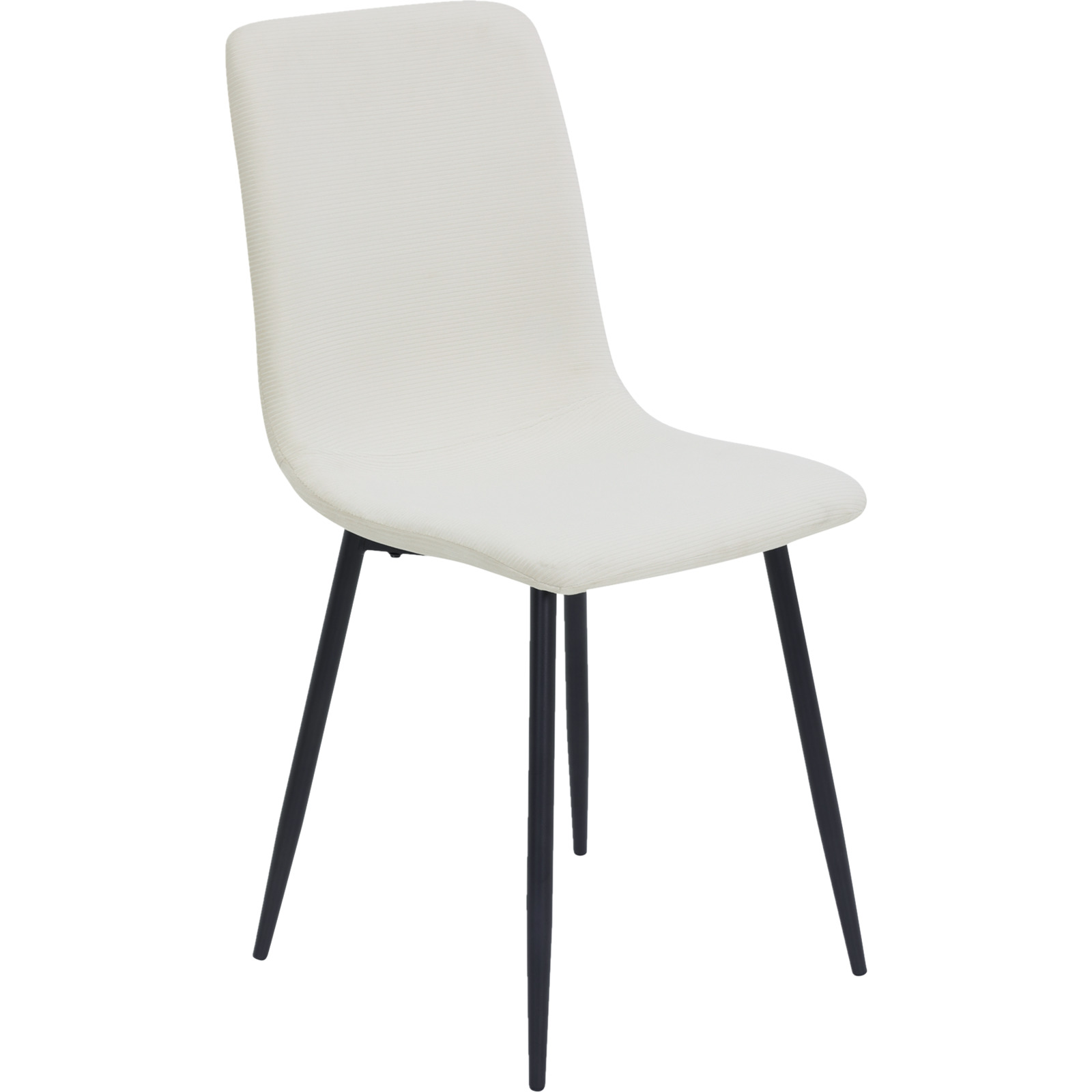 Polsterstuhl Leipzig Cord-Optik beige