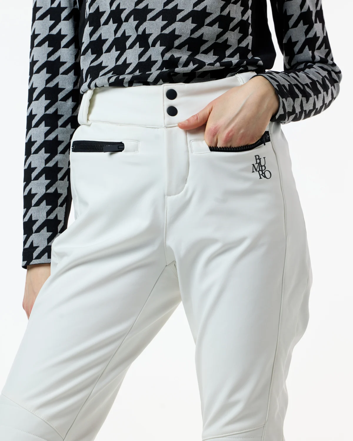 Bumpro Whistler Softshell Ski Trousers Snow Bunny