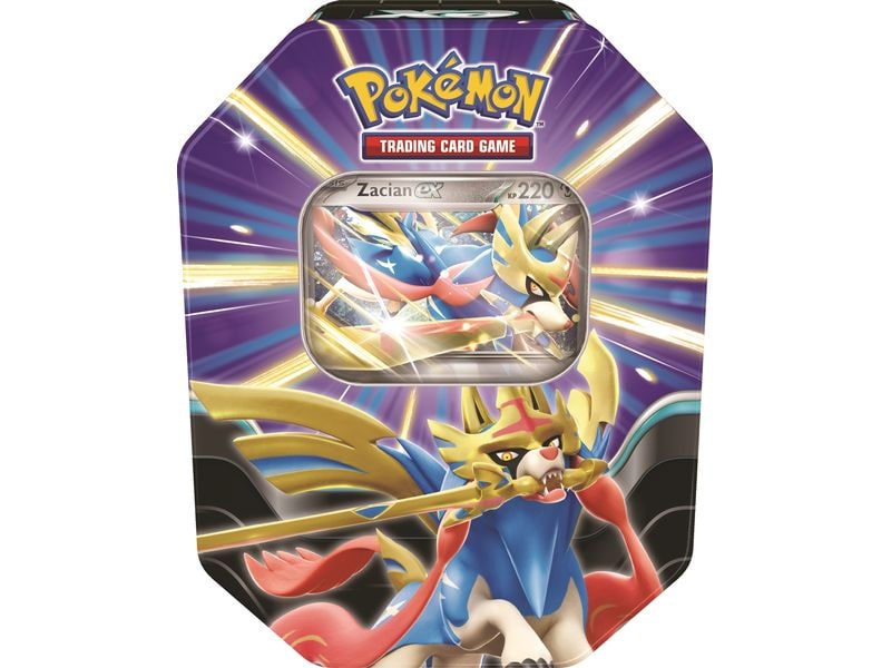 The Pokémon Company Pokémon P-DE Summer ex Tin Variante B - Alu-Box zum Sammeln mit limitierten Promokarten