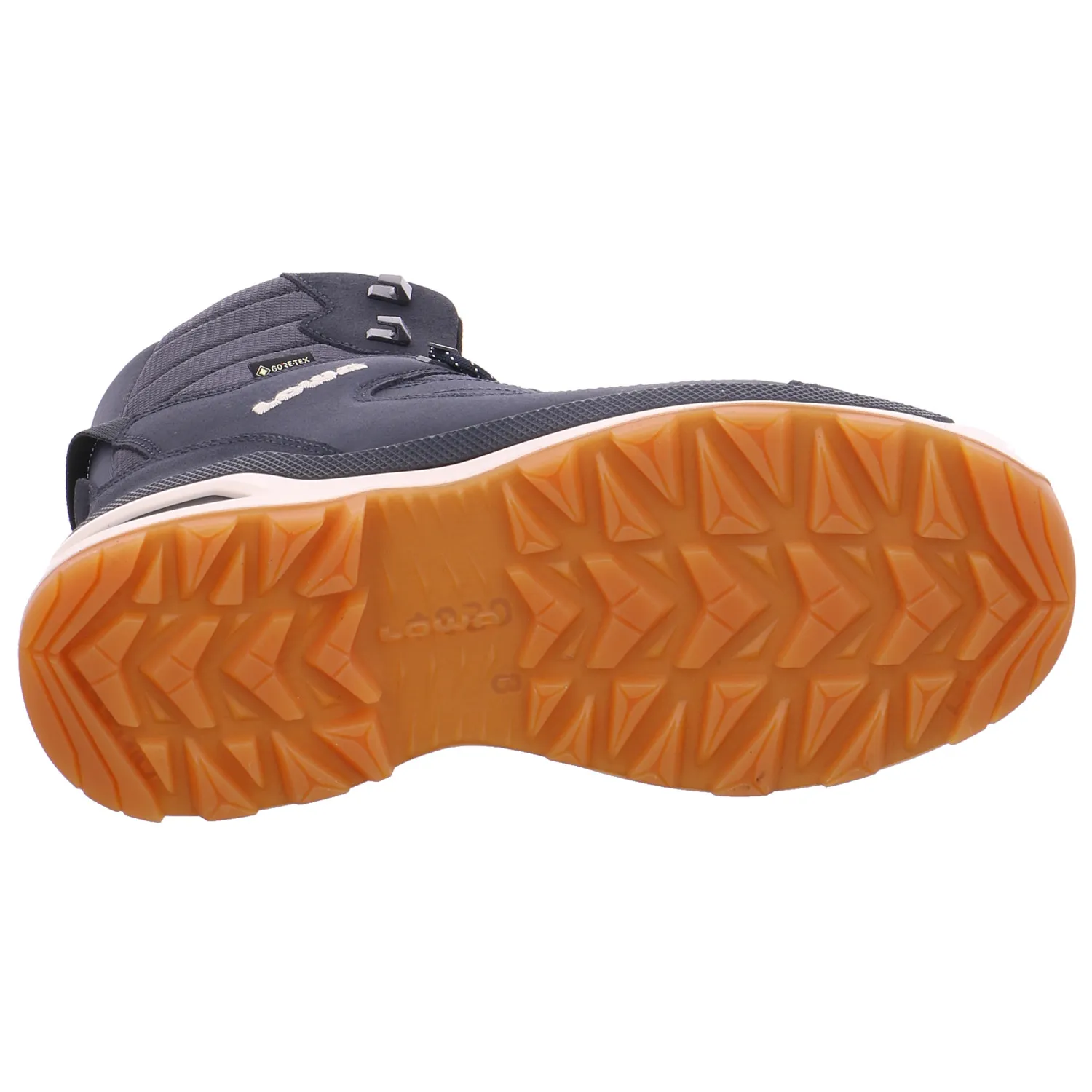 LOWA Snowboots Dunkelblau Leder