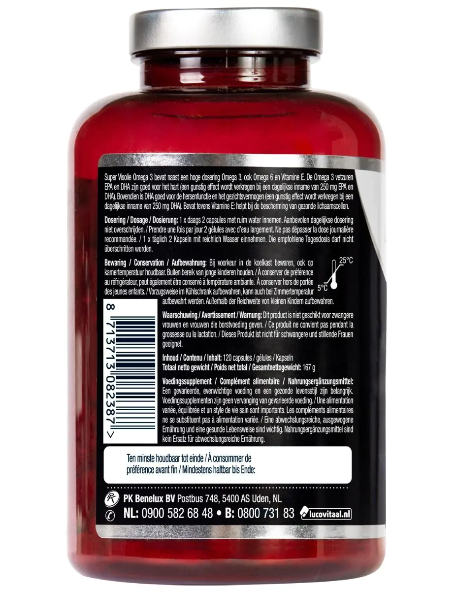 Super Visolie Omega 3 120 capsules