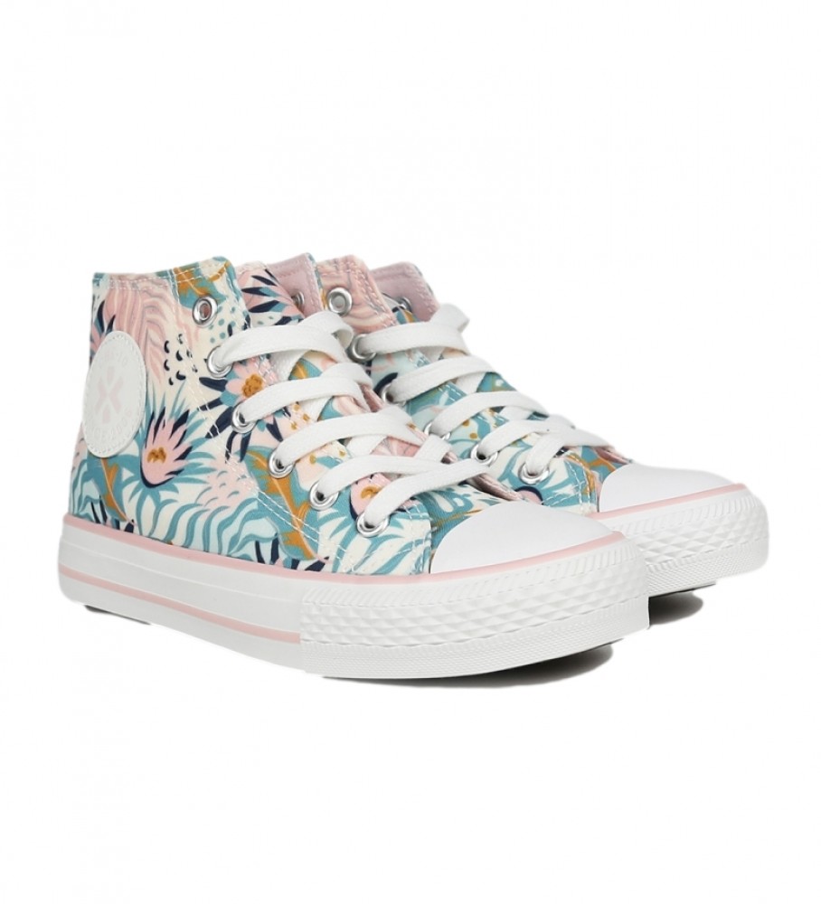 Botas de cano curto Chika10 City Kids 23 multicoloridas
