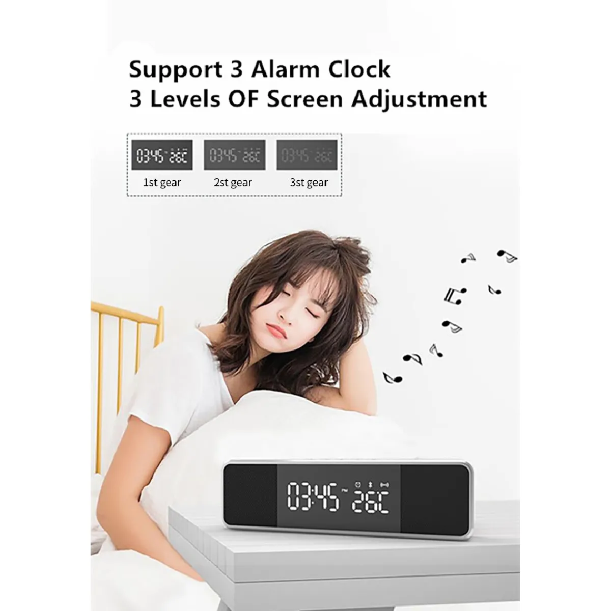 Universal Haut-parleur Bluetooth Noir
