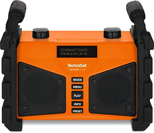 TechniSat DIGITRADIO 230 OD, Bærbar, Analog & digital, DAB , FM, 87,5 - 108 Mhz, 12 W, LCD