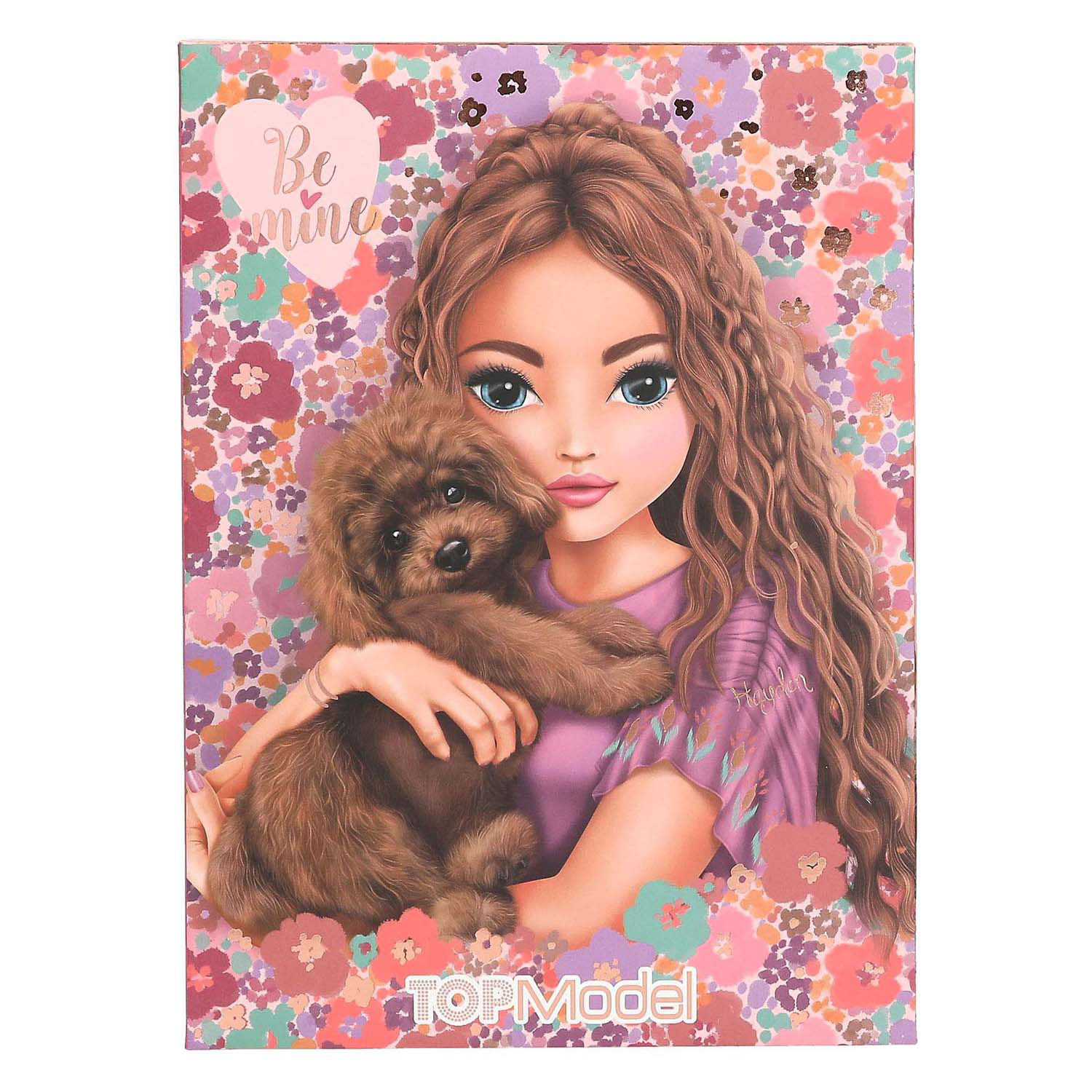 TOPModel Briefpapier Floral
