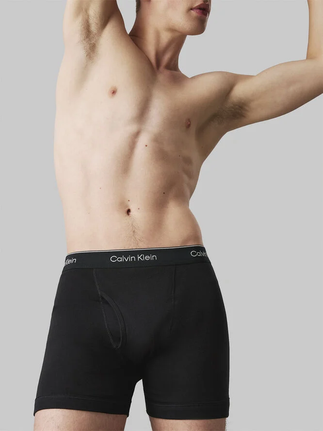 Calvin Klein BOXER BRIEF 3 PK 3 black (legacy 001)