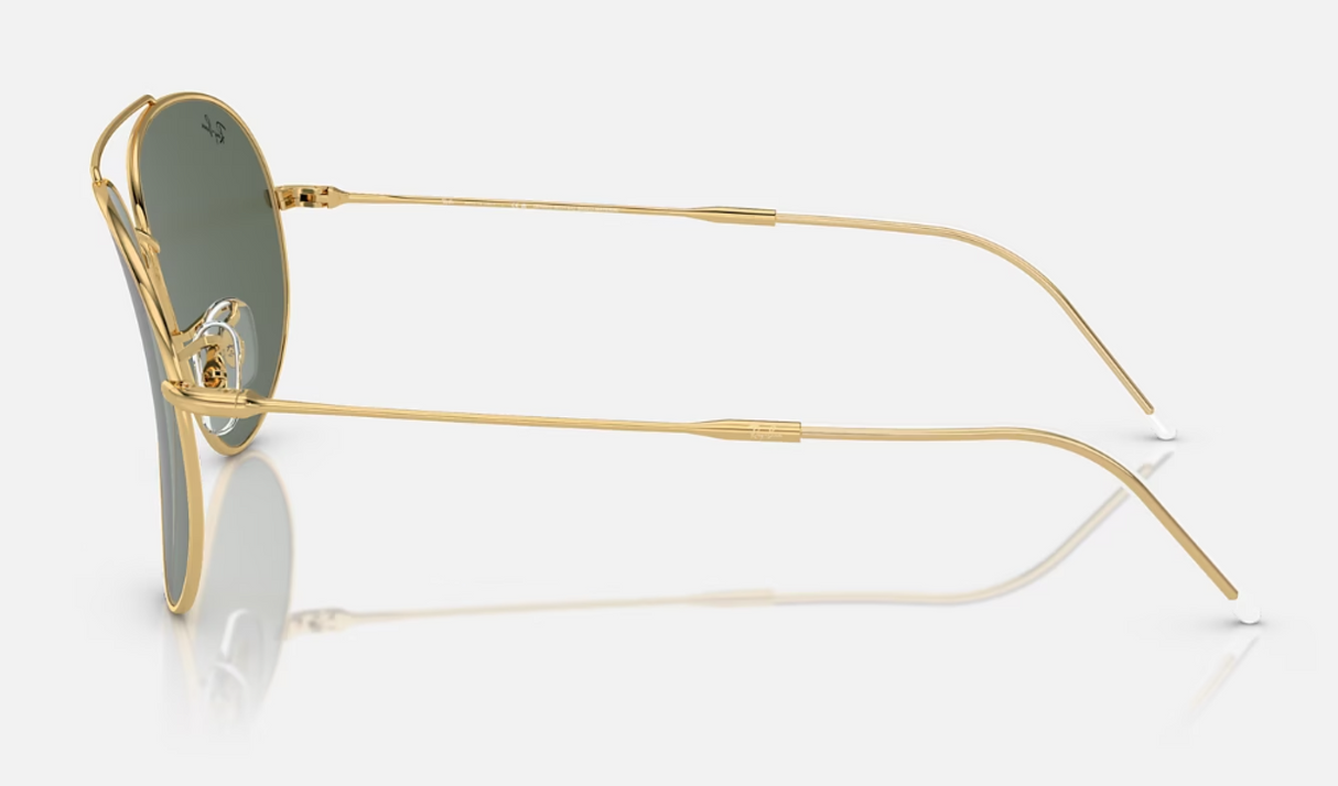Ray-Ban<br>Aviator Reverse Polished Gold