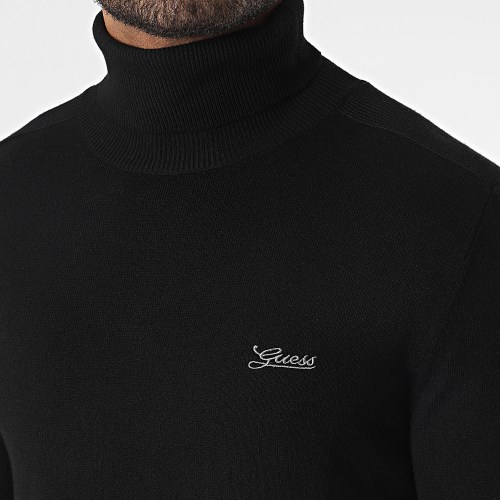 Pull Col Roulé M3BR10-Z3052 Noir
