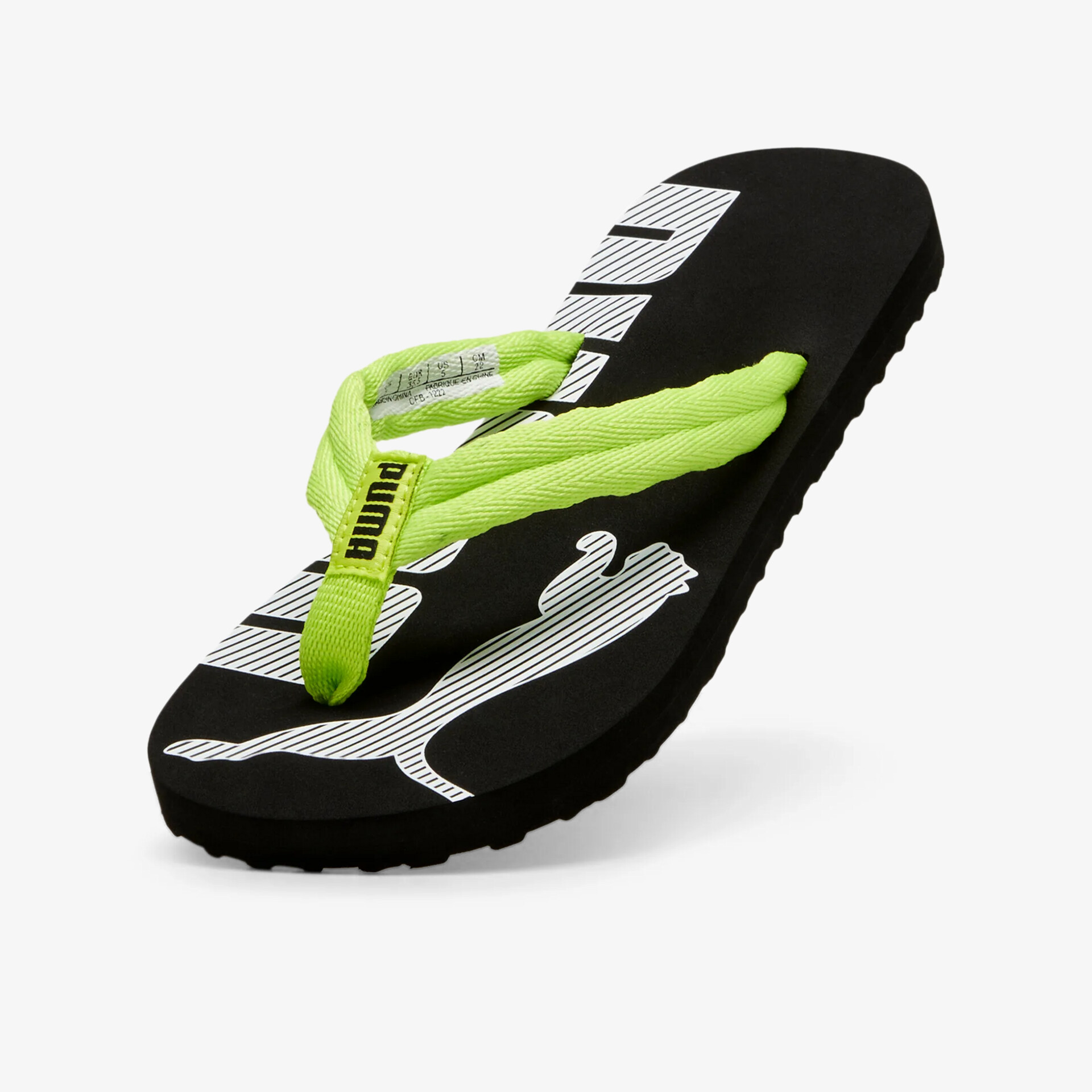 PUMA Epic Flip v2 Jr Kinder Badeschuhe schwarz