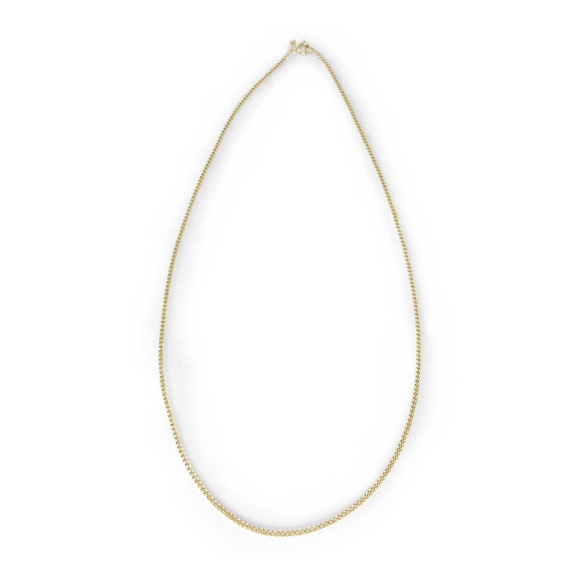 Collier d'occasion or 750 jaune maille gourmette