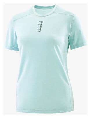 Maillot manches courtes Salomon S/LAB Ultra Bleu Femme