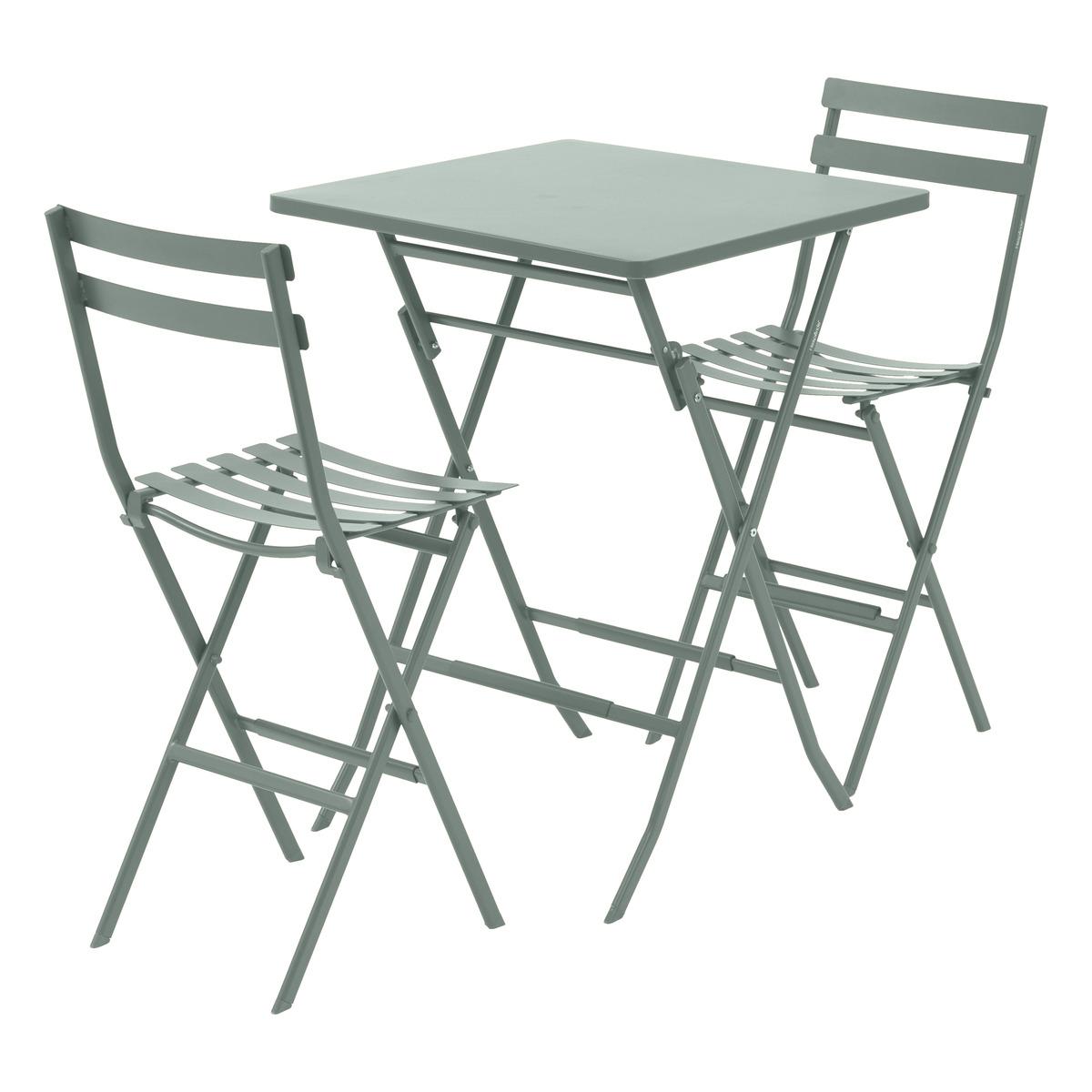 TABLE GREENSBORO HAUTE CARRE OLIVE 2 PLACES