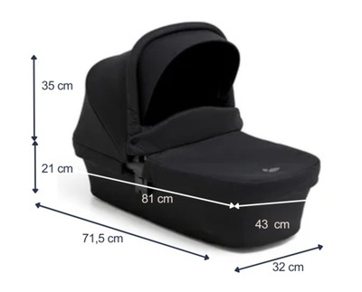 Beemoo Pro Twist Liggedel, Coffee Black