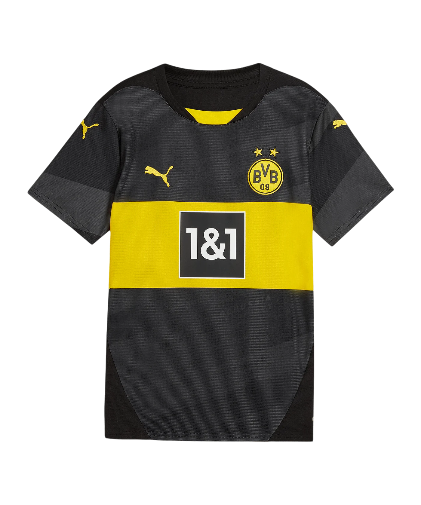 PUMA BVB Dortmund Trikot Away 2024/2025 Kids Schwarz F02