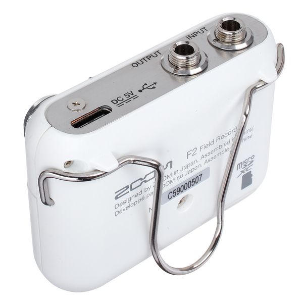 Zoom F2 White