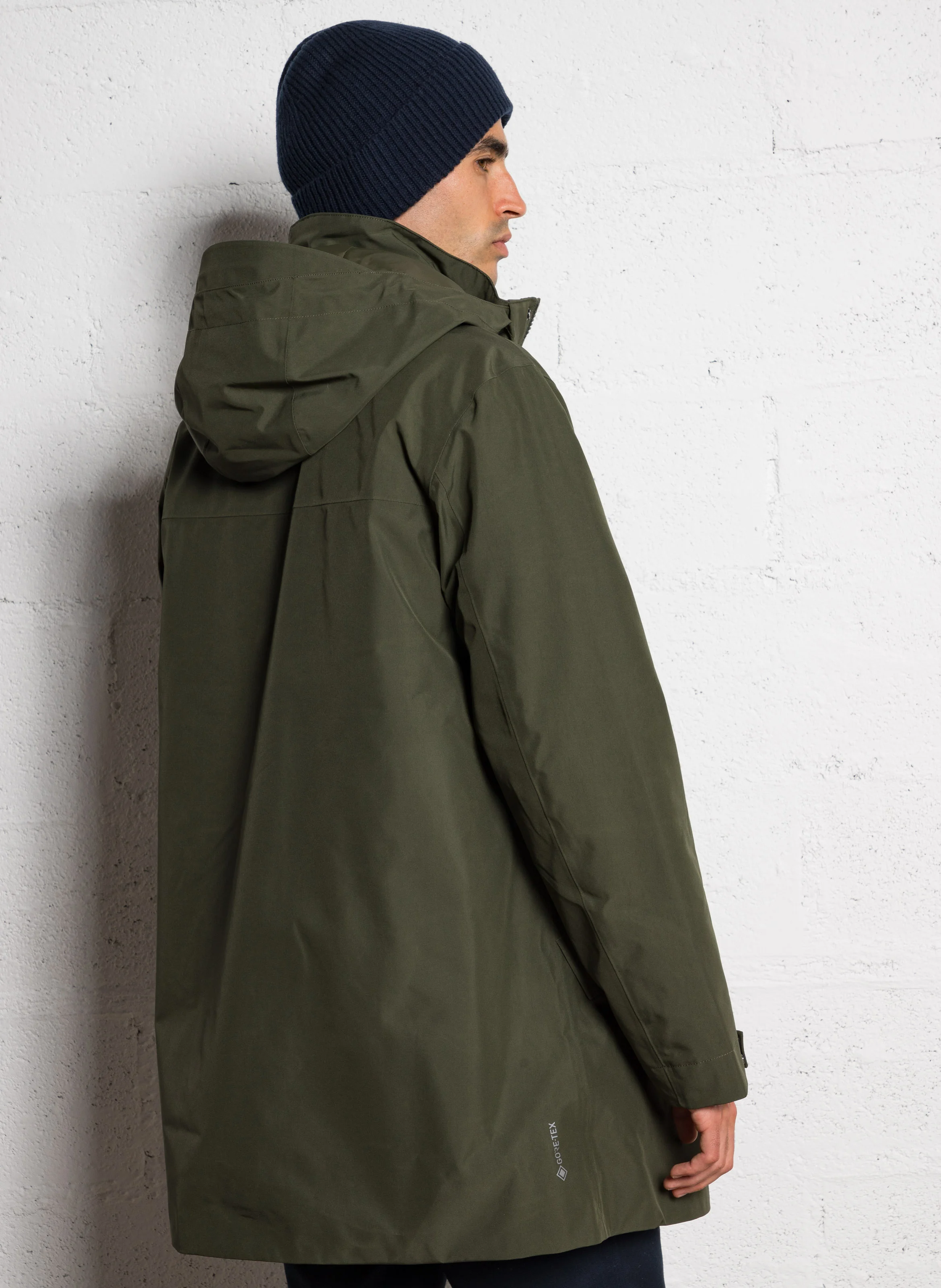 Parka col montant| Kaki