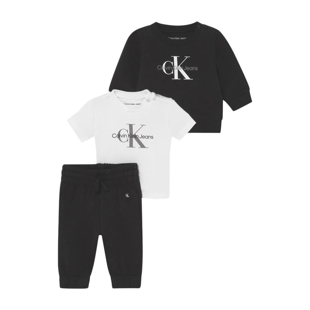Calvin Klein Jeans Ensemble Noir Garçon Calvin Klein Jeans Monogram