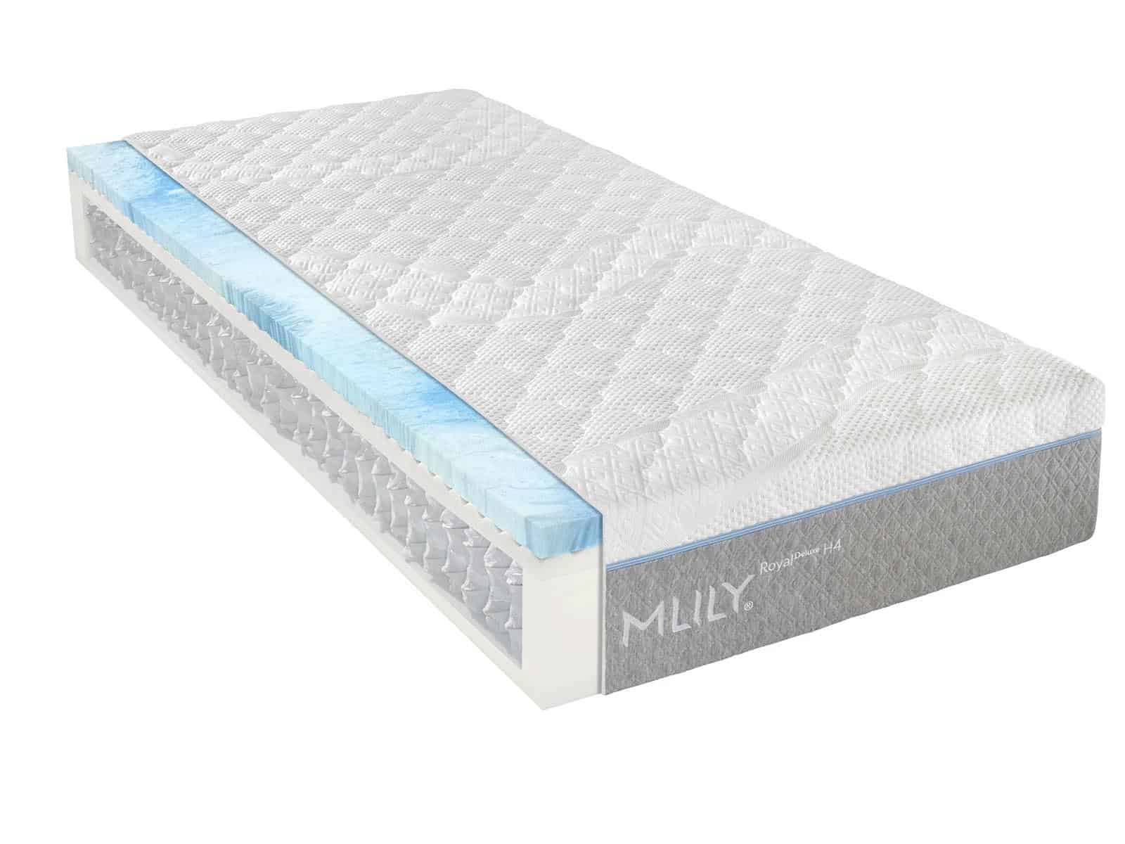 MLILY Royal Deluxe Taschenfederkernmatratze - 080x200cm