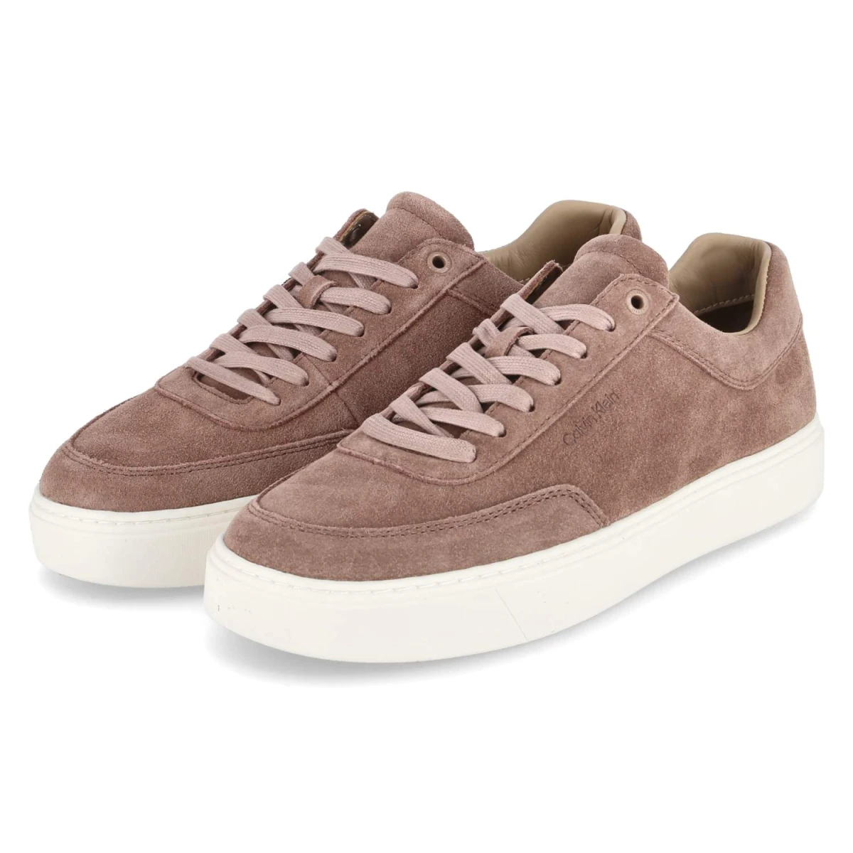 Calvin KleinLow Sneaker LACE UP SUEDE - brownie