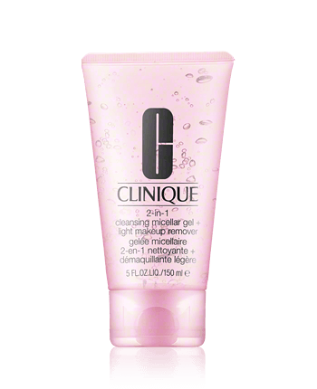 Clinique Reiniging 2-in-1 Cleansing Micellar Gel + Light Makeup Remover 150ml