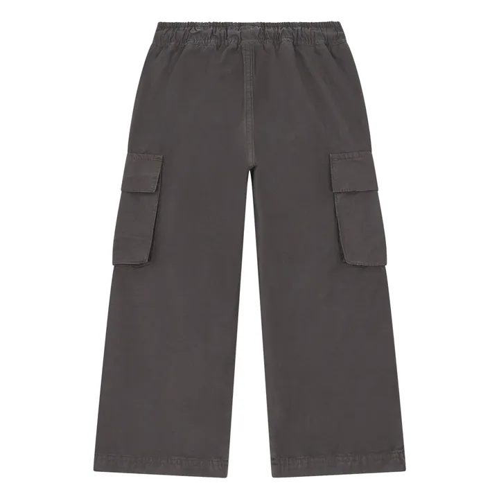 Hundred Pieces Pantalon Cargo Taille Élastiquée | Noir