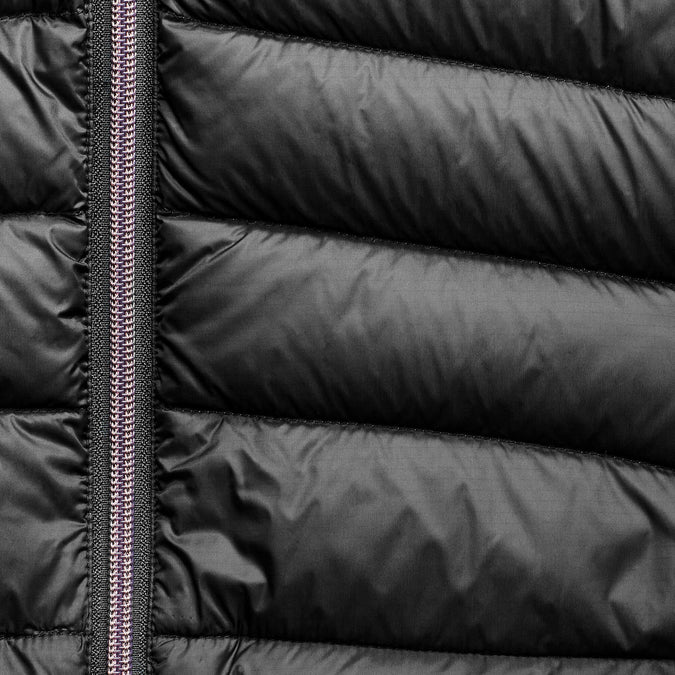 Decathlon Forclaz - Jaqueta puffer feminina com capuz Forclaz MT500