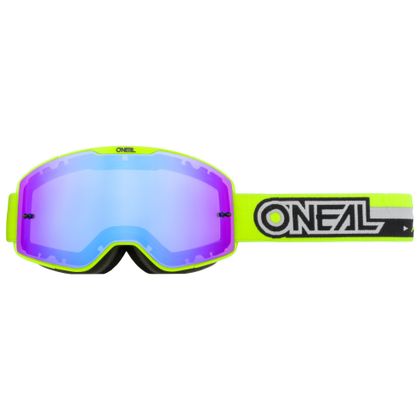 Masque cross O'Neal B-20 - PROXY - NEON YELLOW BLACK - IRIDIUM BLUE 2023 - Jaune / Noir