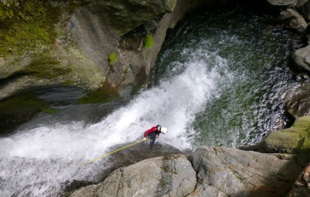 Canyoning in Sautens als Geschenkidee