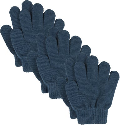 Lindberg Åsbro Vanter 3-pack, Dark Blue