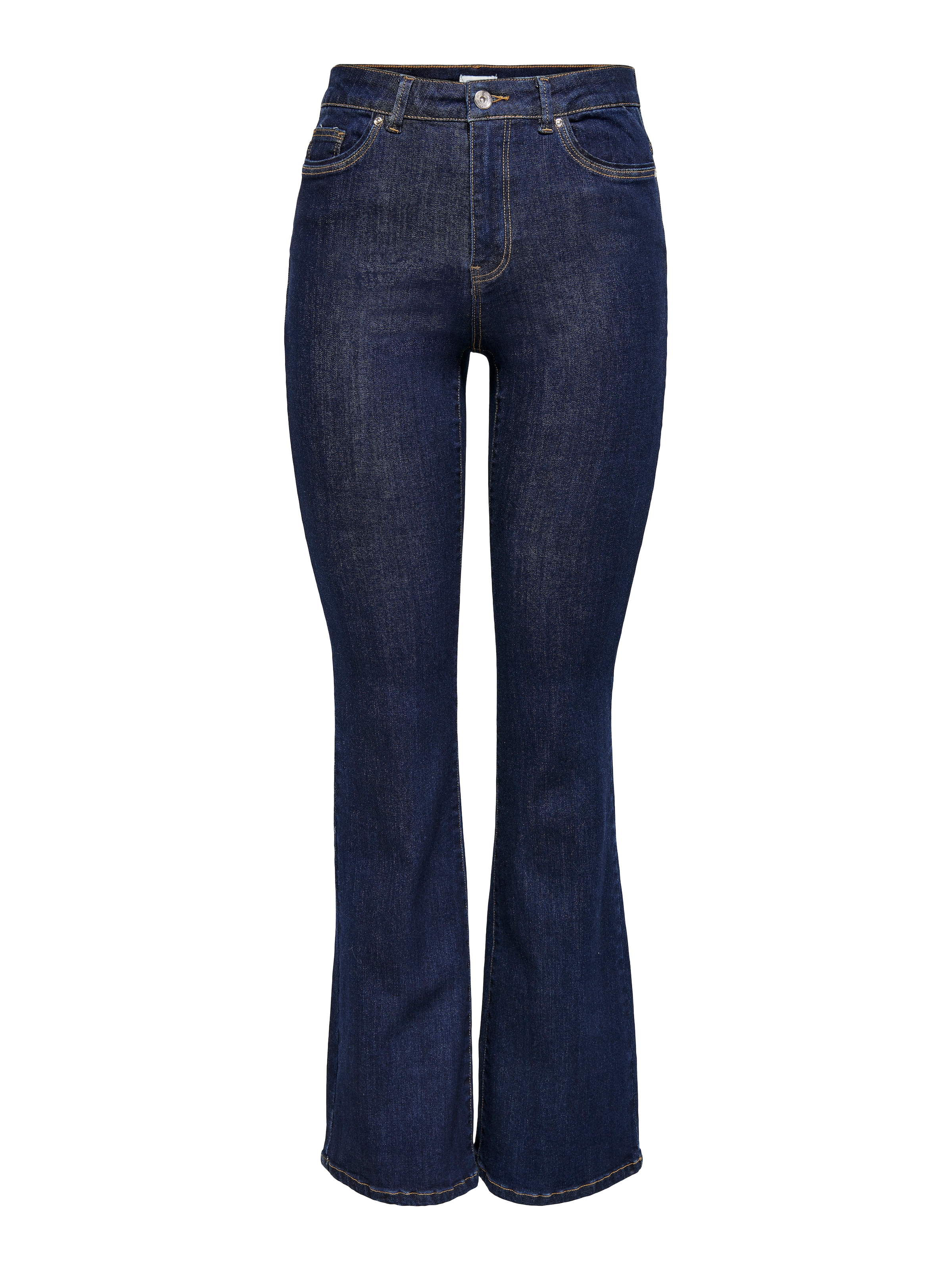 ONLY Bootcut-Jeans »ONLWAUW LIFE HW FLARED RINSE DNM«, mit Stretch