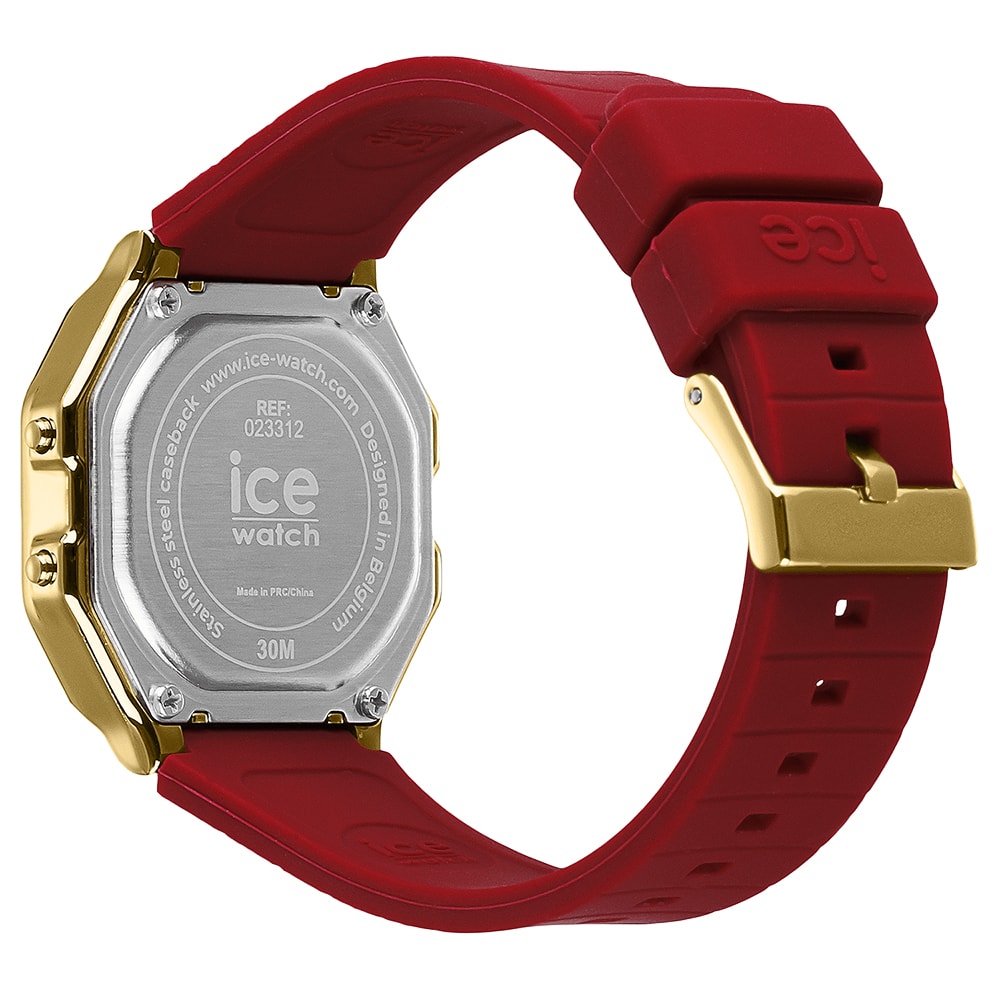 Montre digitale - ICE Digit Retro - Small - Ruby Ember