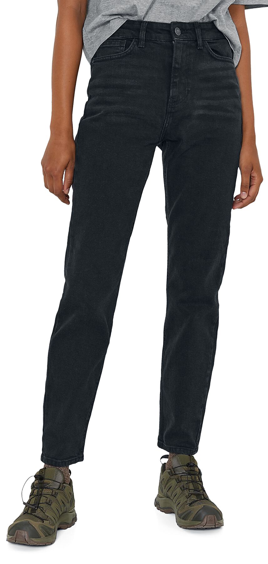 NMMONI HW NOOS - Jean Droit Noir | Noisy May Jean