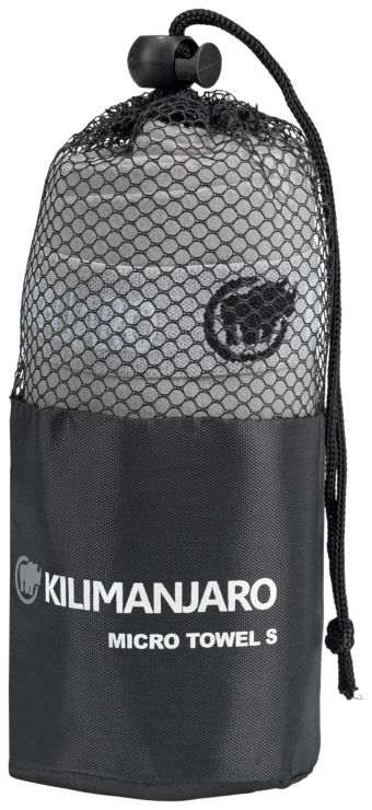 KilimanjaroHiker Micro Towel - grau
