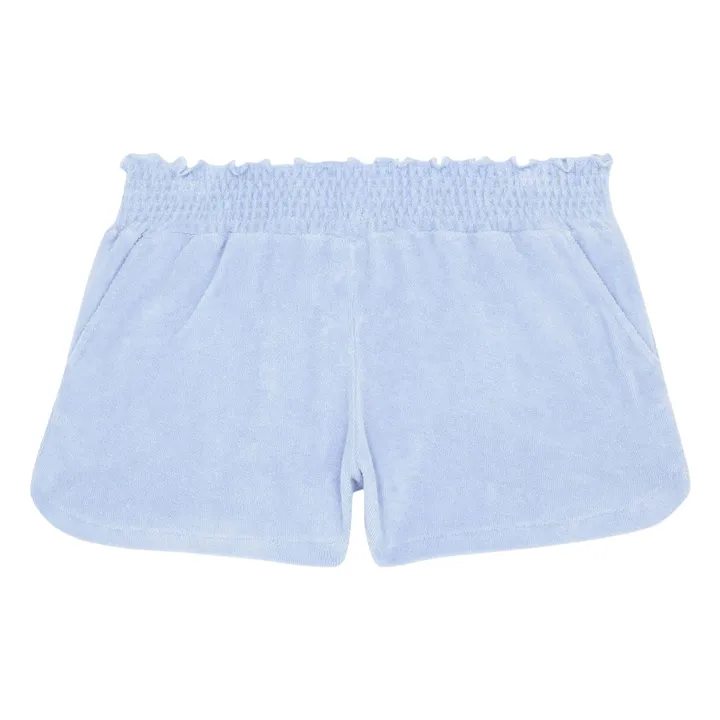 SMALLABLE BASICS Short Fille Eponge Bio | Ice blue