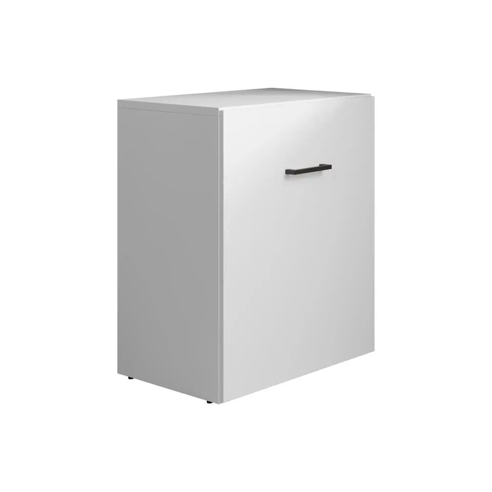 Meubella - Bureau Dice - Wit - Uitklapbaar - 132 cm