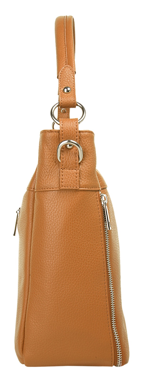Cluty Henkeltasche echt Leder, Made in Italy