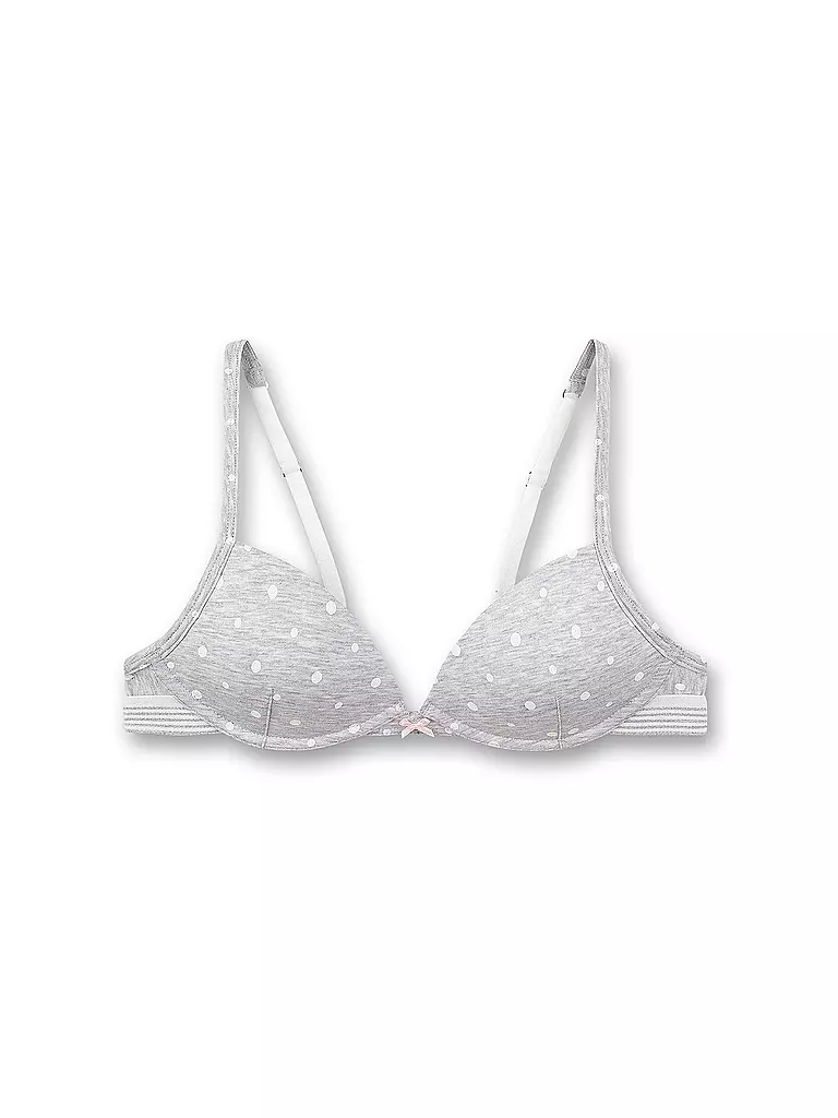 SANETTA Mädchen Bustier - BH hellgrau melange hellgrau