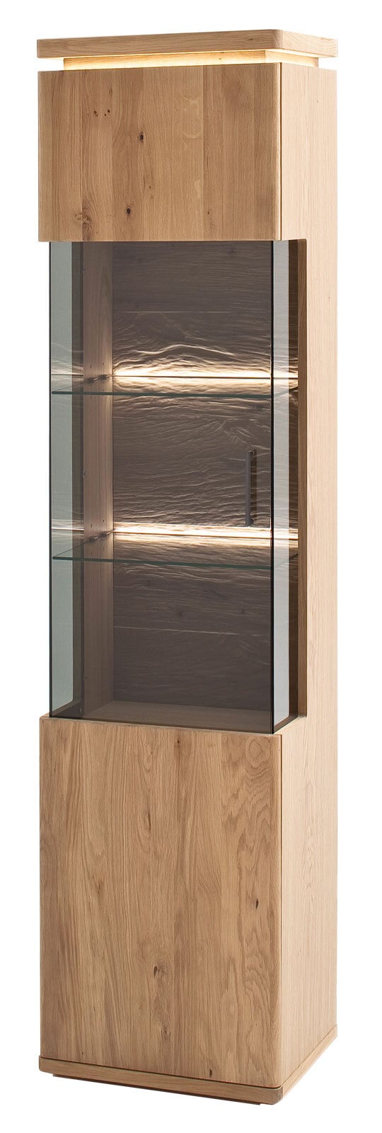 Vitrine BARCELONA L Balkeneiche bianco