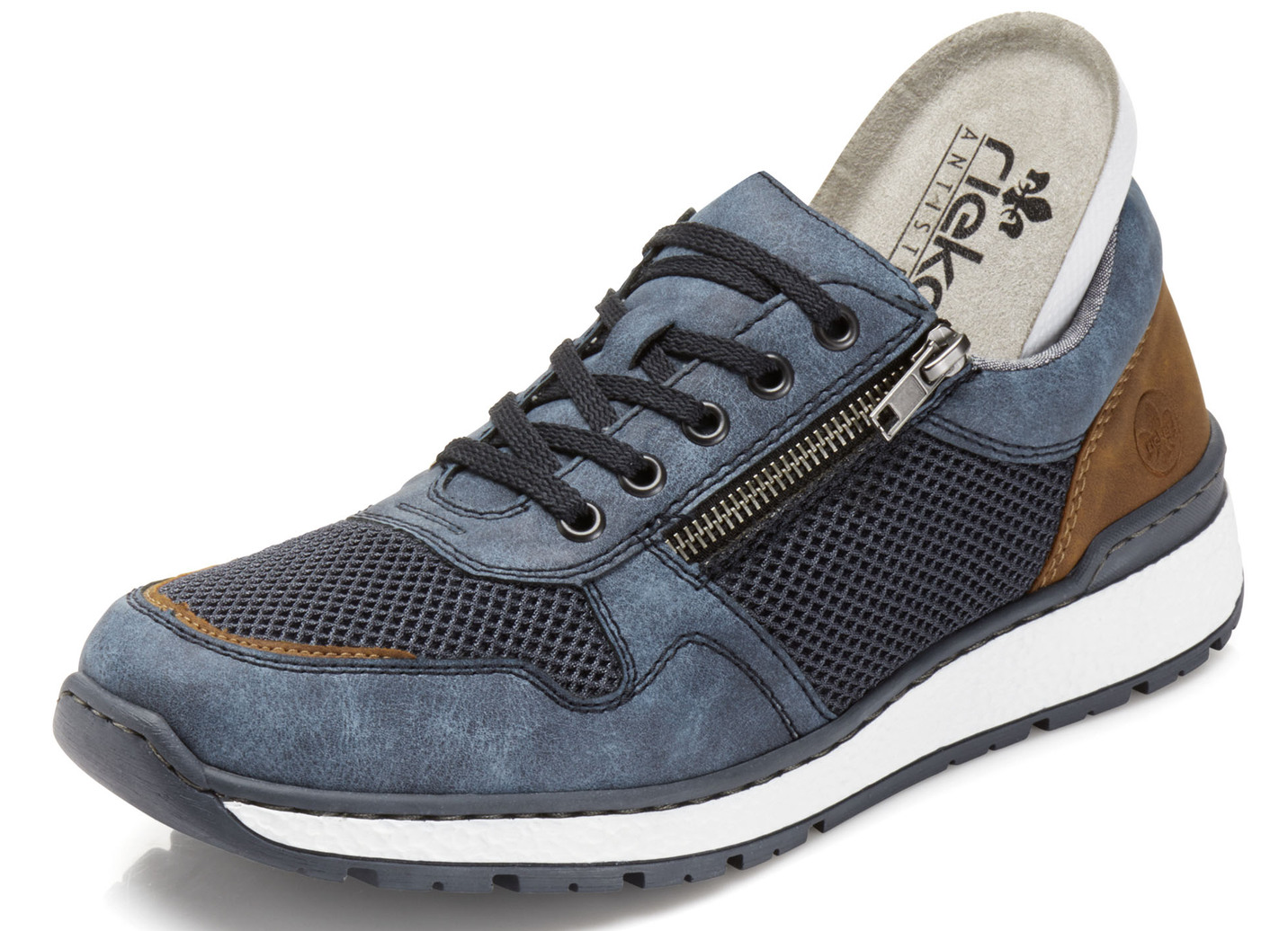 Rieker Sneaker mit seitlichem Reißverschluss