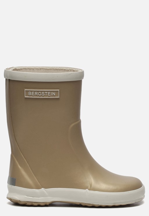 Bergstein Glam regenlaarzen goud Rubber
