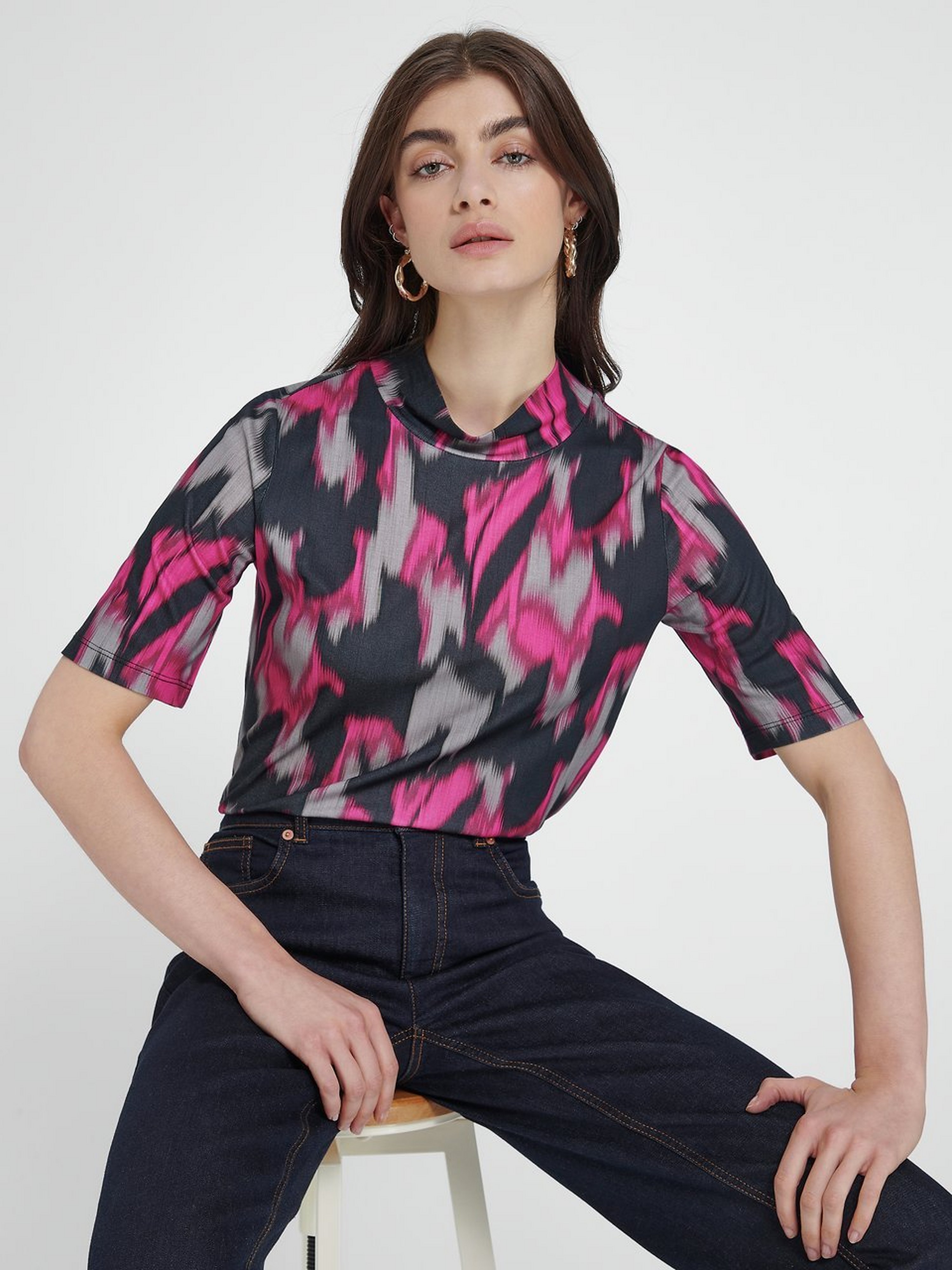 Shirt mit 1/2-Arm