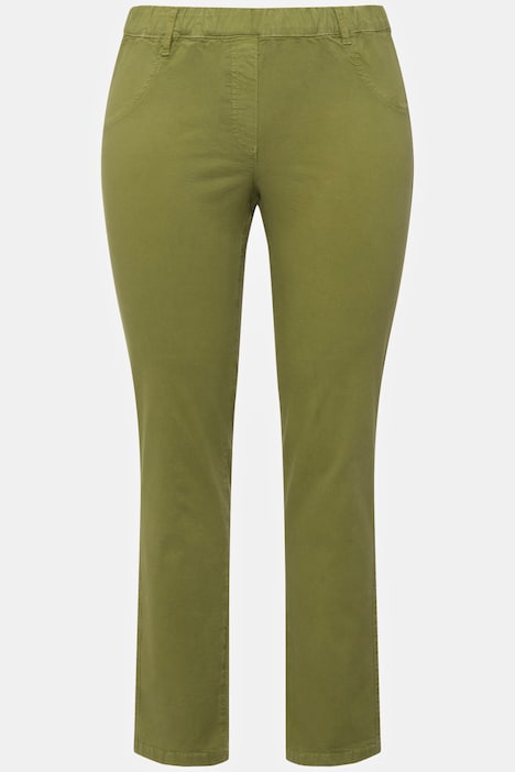 Jeggings, Elastikbund, schmales Bein, Biobaumwolle