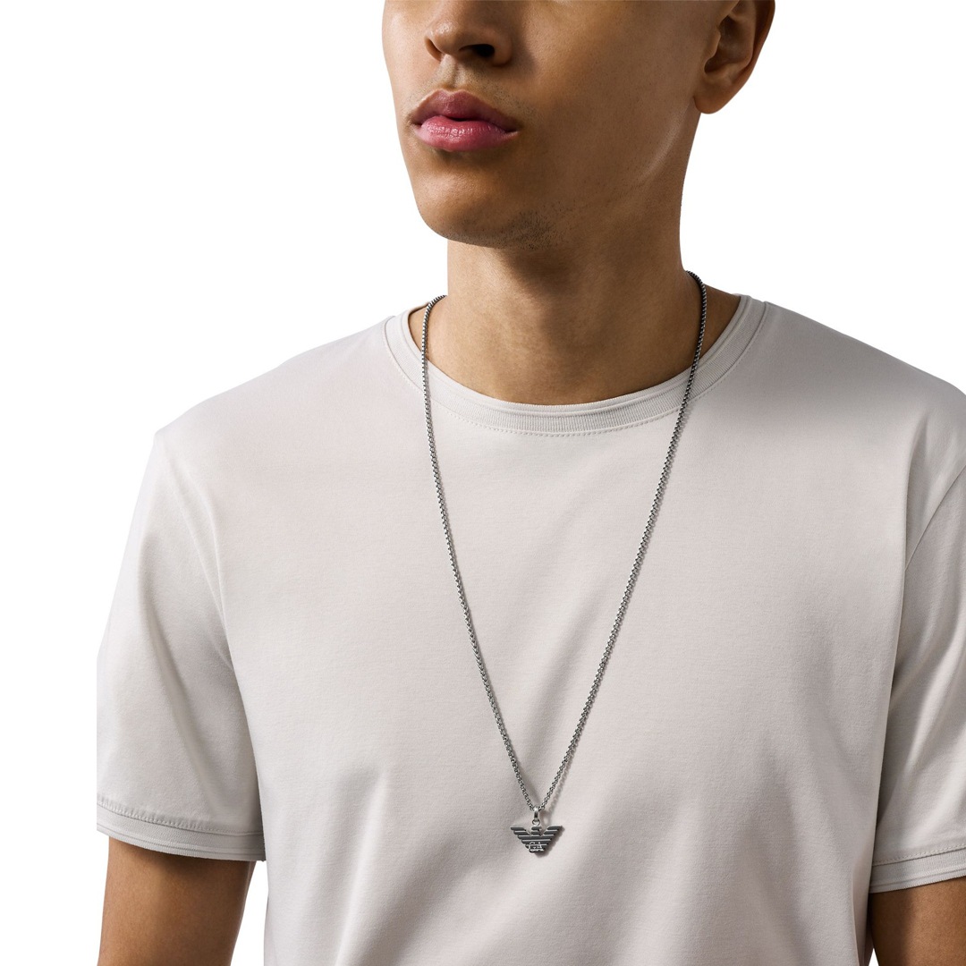 Emporio Armani Eagle Logo Kette Elemental Link