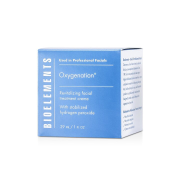 Bioelements Oxygenation - Revitalizing Facial Treatment Creme - Para tipos de pele muito seca, seca, mista e oleosa  29ml/1oz